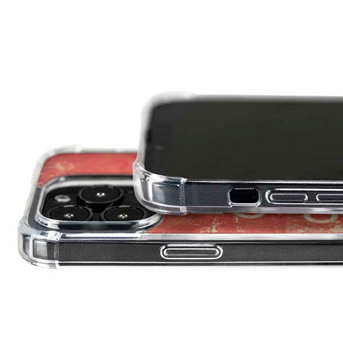 Keep Calm and Carry On Distressed iPhone 16 Pro MagSafe Case